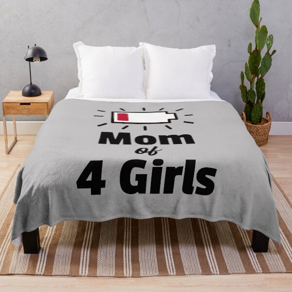 Item preview, Mom of 4 Girls designed and sold by 87-Aesthetics.
