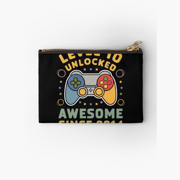 Item preview,  level 10 unlocked awesome since 2014 designed and sold by first-shirt ⭐ ⭐ ⭐ ⭐ ⭐.