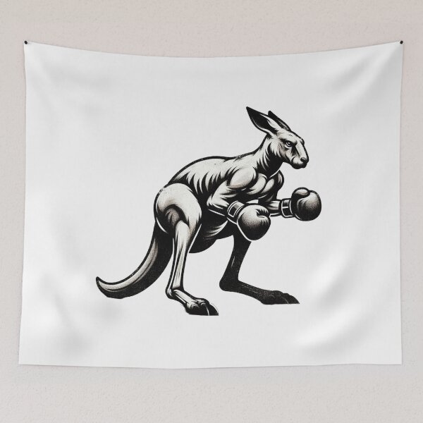 Item preview, Boxing Kangaroo Aussie Fight Club Chronicles designed and sold by Martial-Art-23.