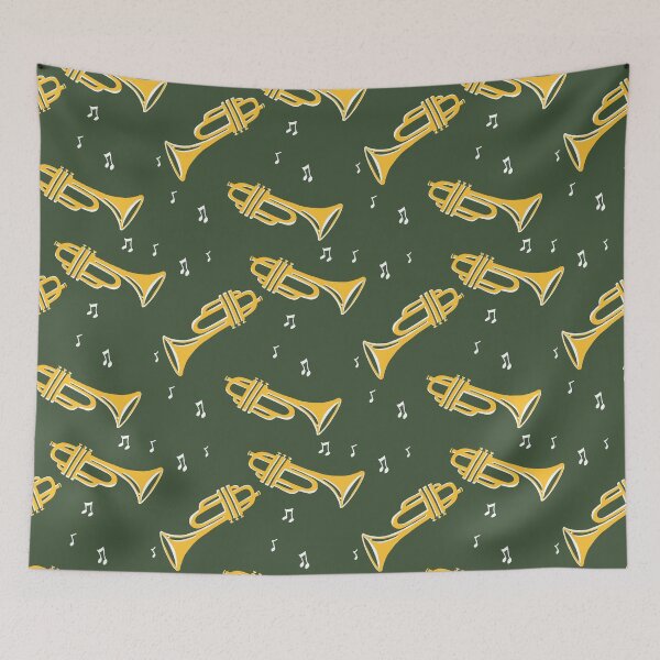 Item preview, Trumpet - Green designed and sold by VannBenson.