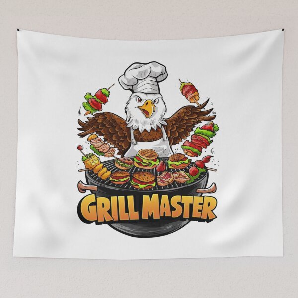 Item preview, Grill master- bald eagel designed and sold by WildernessTints.