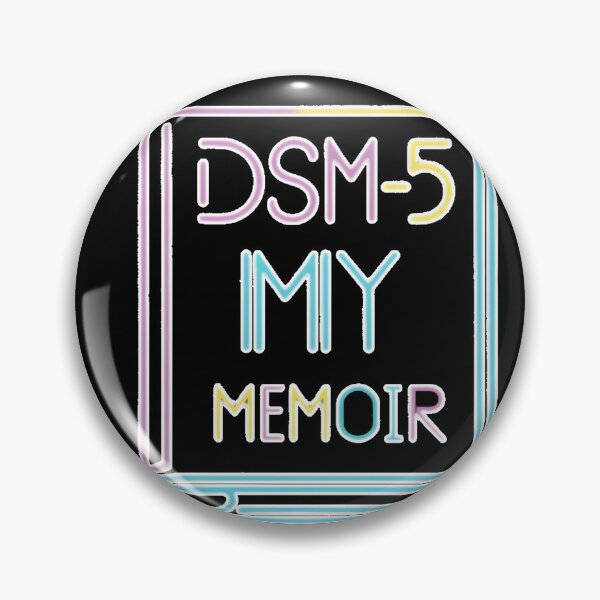 Item preview, DSM-5 Memoir: A Journey Through Mental Health Design designed and sold by MillennialVibe.