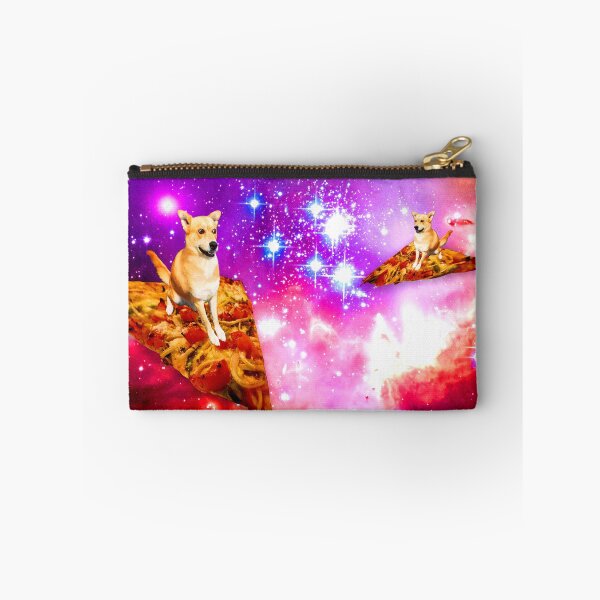 Item preview, Harvey the Pizza Dog Flying in Space designed and sold by scooterbaby.