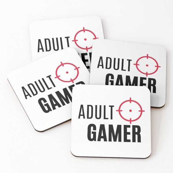 Item preview, Adult Gamer w/ Crosshair designed and sold by GoblinBoutique.