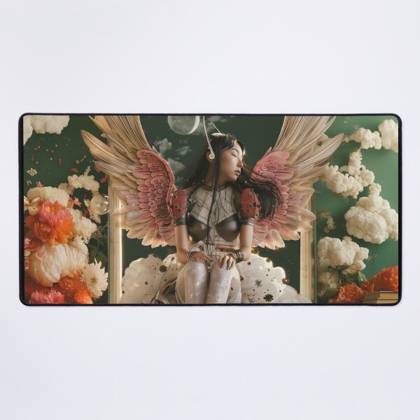 Item preview, K-Pop Celestial Angel - Surreal Pop Art designed and sold by Mystikos Art.