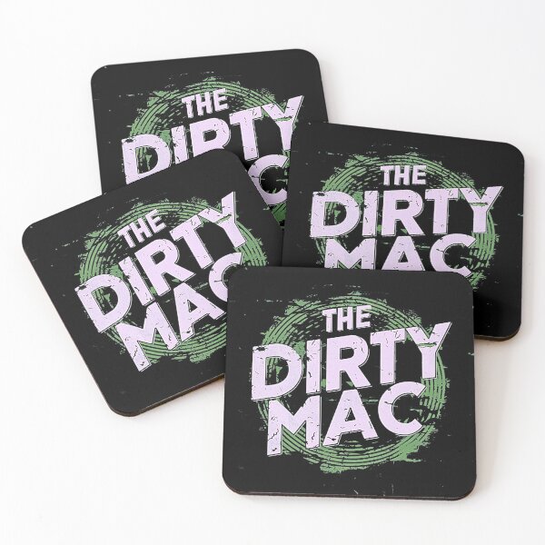 Item preview, The Dirty Mac Band Logo designed and sold by Brainless Art.