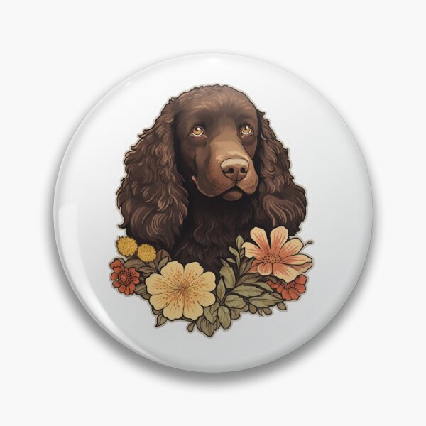 Item preview, Cute Flower Irish Water Spaniel Mom Dad Guardian Angel Best Friend Doggie Paw designed and sold by SMARTKIT  DESIGNAGENCY.