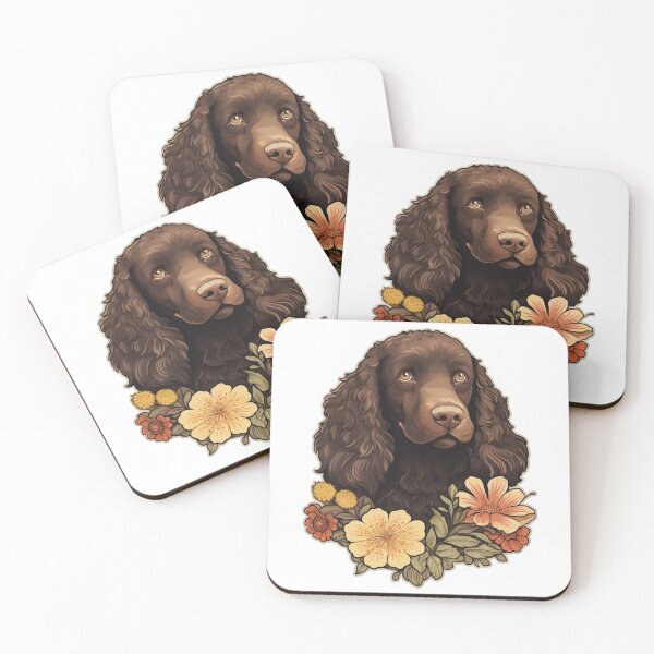 Item preview, Cute Flower Irish Water Spaniel Mom Dad Guardian Angel Best Friend Doggie Paw designed and sold by SMARTKIT  DESIGNAGENCY.