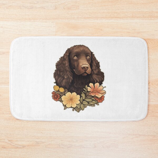 Item preview, Cute Flower Irish Water Spaniel Mom Dad Guardian Angel Best Friend Doggie Paw designed and sold by SMARTKIT  DESIGNAGENCY.