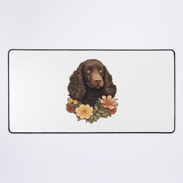 Item preview, Cute Flower Irish Water Spaniel Mom Dad Guardian Angel Best Friend Doggie Paw designed and sold by SMARTKIT  DESIGNAGENCY.