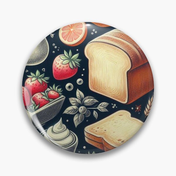 Item preview, Breakfast chalk pattern designed and sold by Vkinsify.