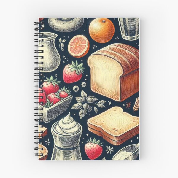 Item preview, Breakfast chalk pattern designed and sold by Vkinsify.