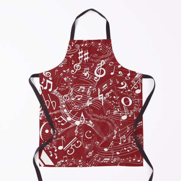 Item preview, Music Everywhere in Red & White Original Graphic Artwork designed and sold by BrightrDayMusicArt.