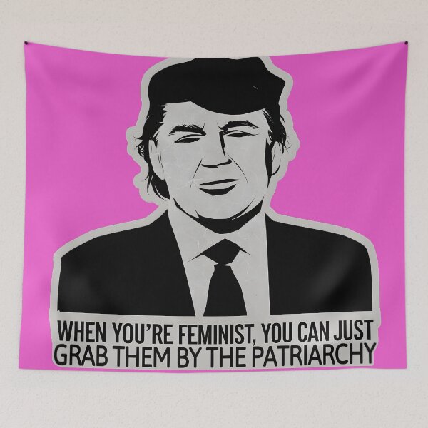Item preview, Feminist Satire: Grab Them by the Patriarchy designed and sold by MillennialVibe.