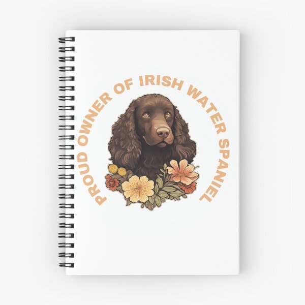 Item preview, Cute Flower Irish Water Spaniel Mom Dad Guardian Angel Best Friend Doggie Paw designed and sold by SMARTKIT  DESIGNAGENCY.