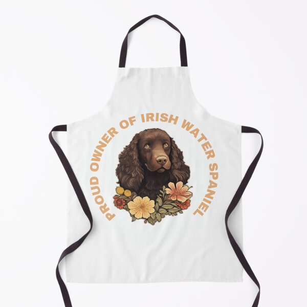 Item preview, Cute Flower Irish Water Spaniel Mom Dad Guardian Angel Best Friend Doggie Paw designed and sold by SMARTKIT  DESIGNAGENCY.