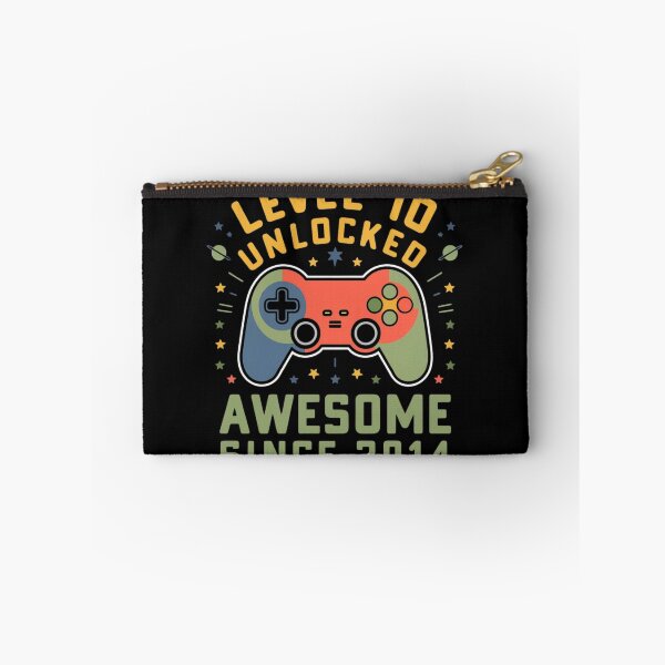 Item preview,  level 10 unlocked awesome since 2014 designed and sold by first-shirt ⭐ ⭐ ⭐ ⭐ ⭐.