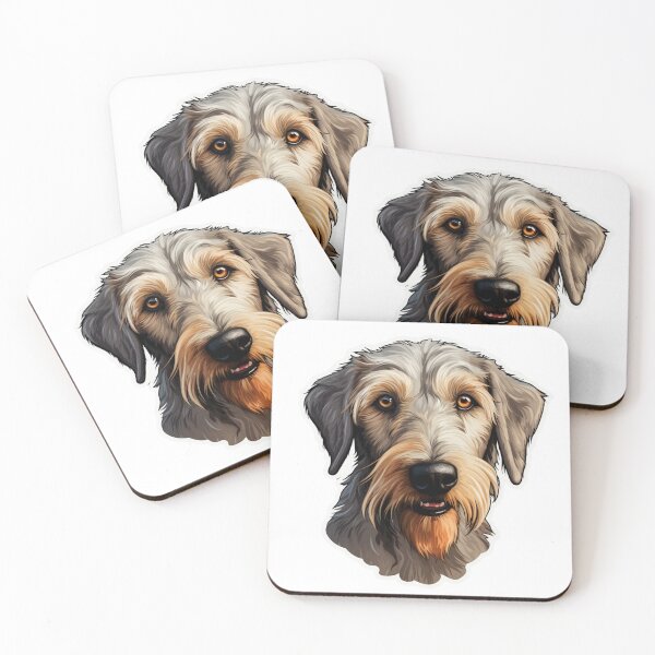 Item preview, Cute Irish Wolfhound Mom Dad Guardian Angel Best Friend Doggie Paw designed and sold by SMARTKIT  DESIGNAGENCY.