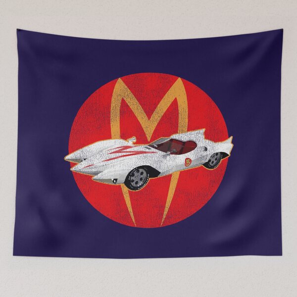 Item preview, Speed Racer Vintage Go Go Go 80s Worn designed and sold by Alema Art.