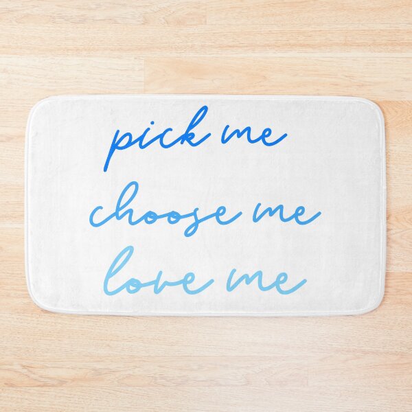 Item preview, Pick Me Choose Me Love Me designed and sold by ZenStitchMotifs.