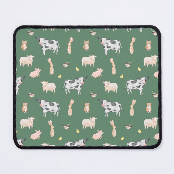 Item preview, Watercolor farm animals designed and sold by inkbearblue.