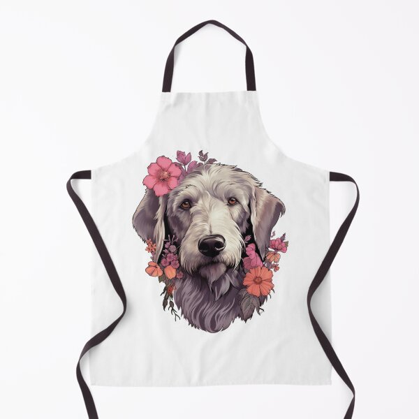 Item preview, Cute Flower Irish Wolfhound Mom Dad Guardian Angel Best Friend Doggie Paw designed and sold by SMARTKIT  DESIGNAGENCY.