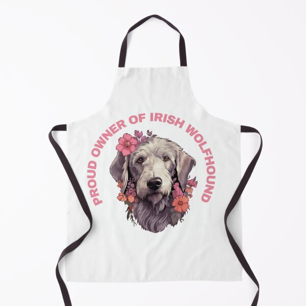 Item preview, Cute Flower Irish Wolfhound Mom Dad Guardian Angel Best Friend Doggie Paw designed and sold by SMARTKIT  DESIGNAGENCY.