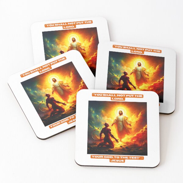Item preview, "You shall not put the Lord your God to the test" - Jesus designed and sold by STO1KA.