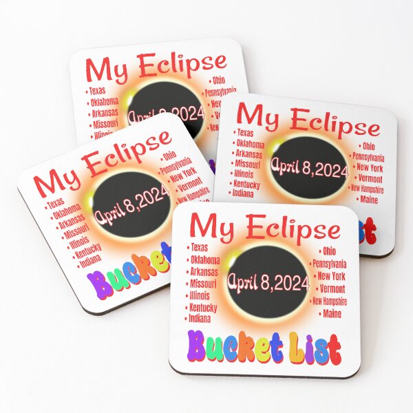 Item preview, April 8, 2024 Eclipse Bucket List designed and sold by TJHstudio.