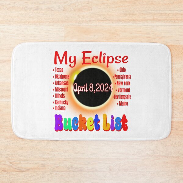 Item preview, April 8, 2024 Eclipse Bucket List designed and sold by TJHstudio.