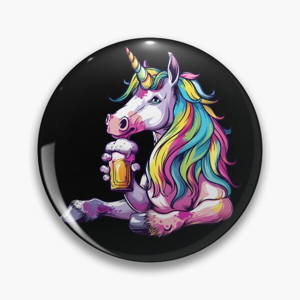 Item preview, Drunk Unicorn designed and sold by PeelZinc.