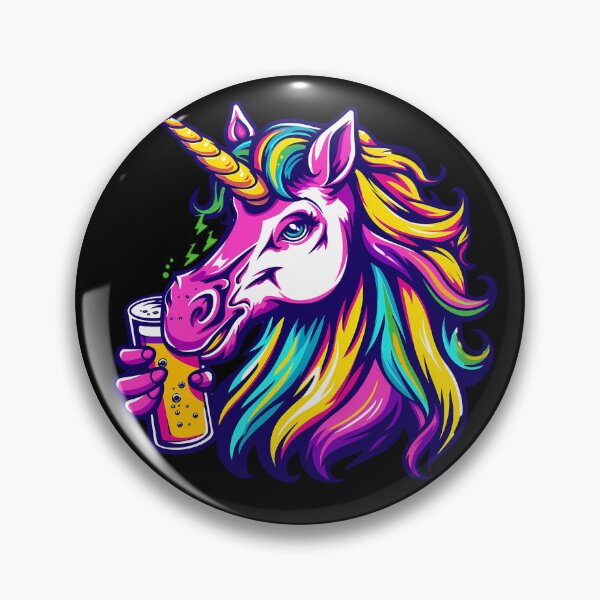 Item preview, Drunk Unicorn designed and sold by PeelZinc.