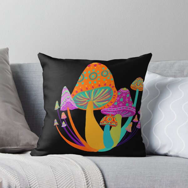 Aperçu de l'œuvre Champignon psychédélique créée et vendue par ItsWhimsyDesign.