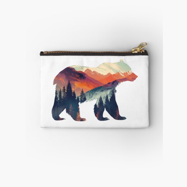 Item preview, Mountain Bear Design | T-shirt designed and sold by NicolasGlowArt.