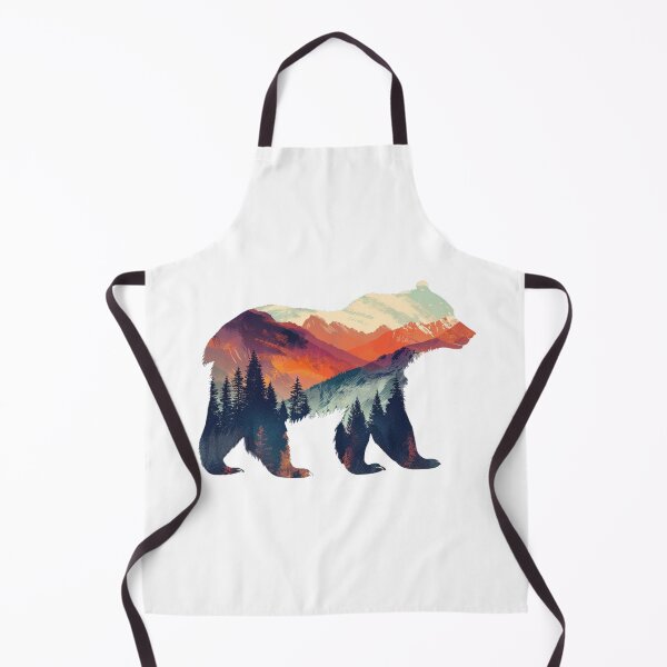 Item preview, Mountain Bear Design | T-shirt designed and sold by NicolasGlowArt.