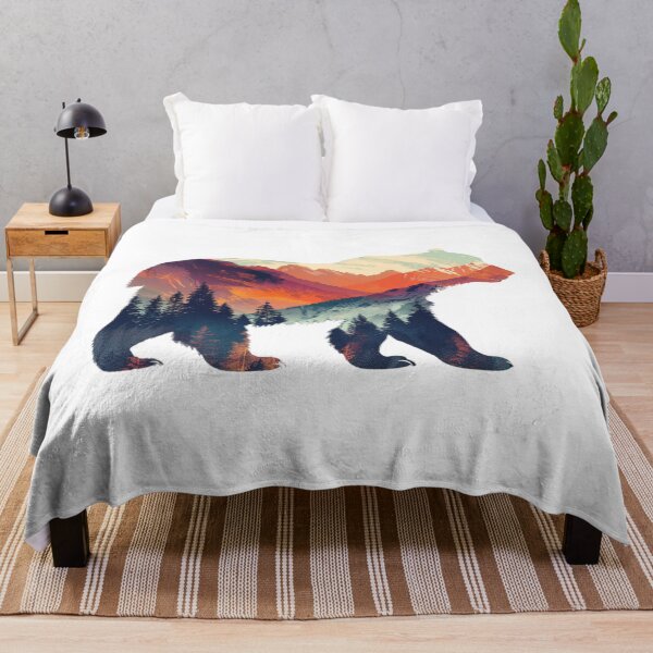 Item preview, Mountain Bear Design | T-shirt designed and sold by NicolasGlowArt.