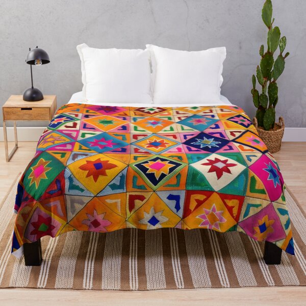 Item preview, Punjabi Phulkari inspired design designed and sold by CulturalVibes.