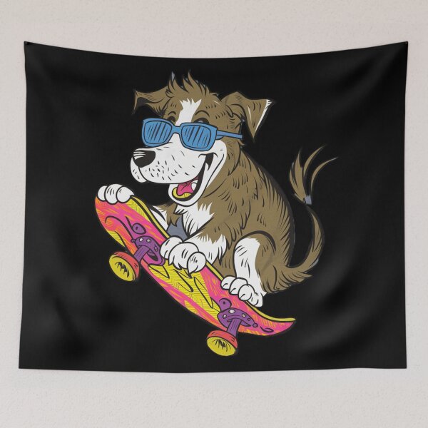 Item preview, cool skateboard dog designed and sold by Ocdawa.