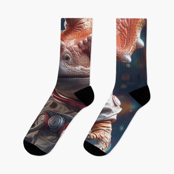 Item preview, Cute Triceratops Astronaut Exploring Foreign Planet in Outer Space designed and sold by Mullet Monkey.