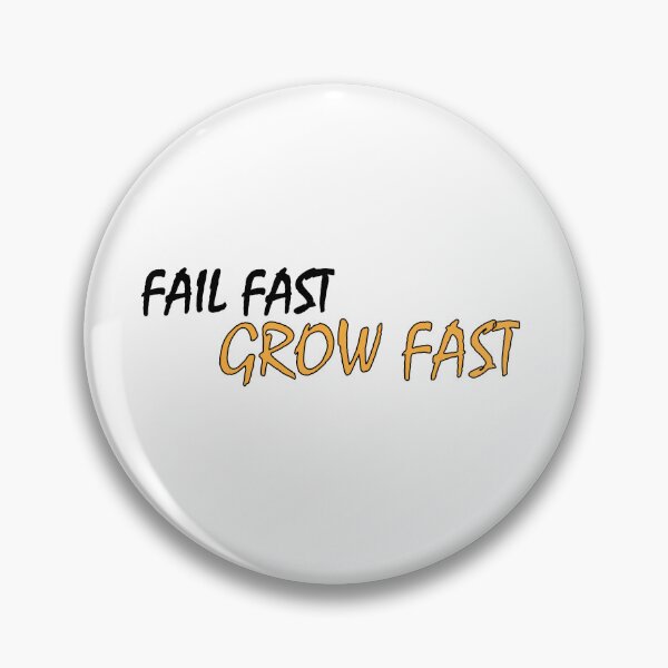 Item preview, Fail Fast Grow Fast designed and sold by Positive Mindzet!.