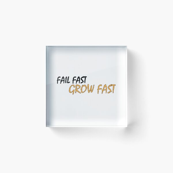 Item preview, Fail Fast Grow Fast designed and sold by Positive Mindzet!.