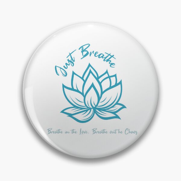 Item preview, Simplemente respira loto, respira el amor, exhala el caos (azul) designed and sold by Pfienix.
