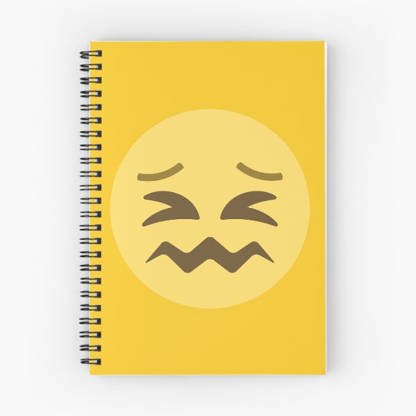 Item preview, Confounded Face Emoji designed and sold by patternsbyposh.