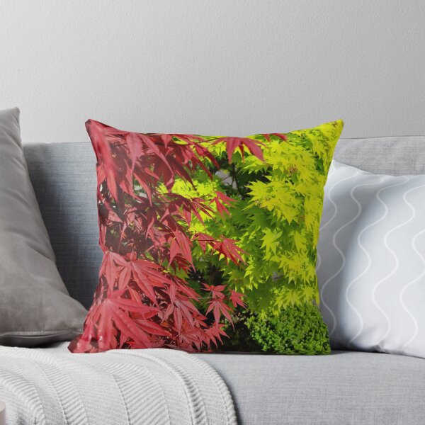 Item preview, Red and Green Japanese Maple Leaves designed and sold by Gaboro.
