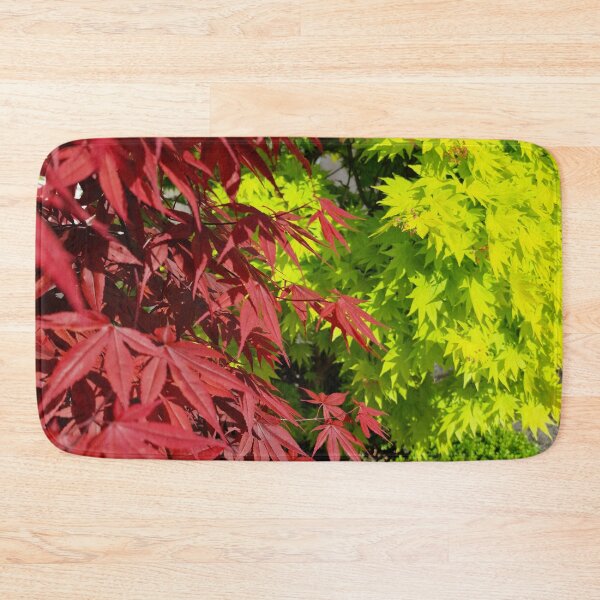 Item preview, Red and Green Japanese Maple Leaves designed and sold by Gaboro.