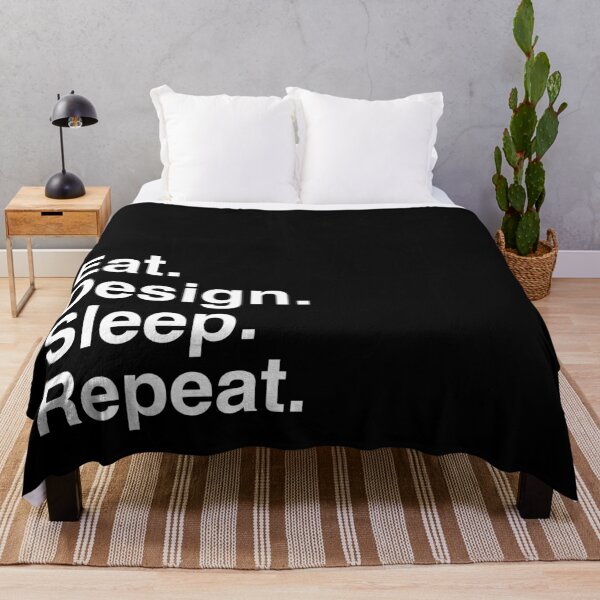 Item preview, Eat Design Sleep Repeat (Light) designed and sold by Aaron Tallman.