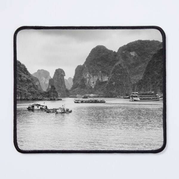 Item preview, Monochrome Elegance in Halong Bay designed and sold by Kasia Design.