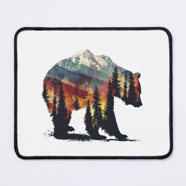 Item preview, Bear Adventure | T-Shirt designed and sold by NicolasGlowArt.