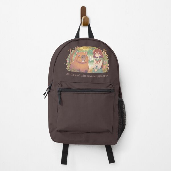 Item preview, Just A Girl Who Loves Capybaras designed and sold by franzandsabina.