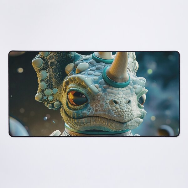 Item preview, Adorable Triceratops Astronaut Exploring Space on Foreign Planet designed and sold by Mullet Monkey.